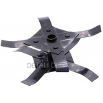 Насадка культиватор на мотокосу d20*D25 (новая модель)