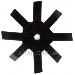 Насадка культиватор на мотокосу d20*D25 (новая модель)