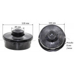 Шпуля триммера Makita EM2500U / EM2600U оригинал DA00000180 D104 мм Шпуля триммера Makita EM2500U / EM2600U оригинал DA00000180 D104 мм