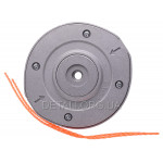 Шпуля-диск с леской M10*1.25 левая (металл)