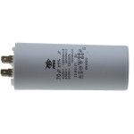 Конденсатор JYUL CBB-60H 70мкф - 450 VAC клеми (50*120 мм)