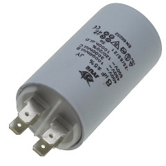 Конденсатор JYUL CBB-60H 8мкф - 450 VAC клеммы (35*61 мм) 2