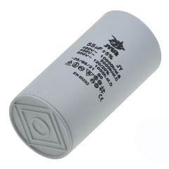 Конденсатор JYUL CBB-60H 55мкф - 450 VAC клеммы (50*100 мм) 2