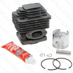 Поршневая в сборе мотокосы 1E36F металлокерам + графит Winzor PRO SERIA (d36 dп9) 2