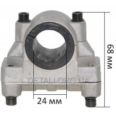 Кріплення ручок керма тримера до штанги D24 2