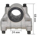 Крепление ручек руля триммера к штанге D24