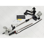 Насадка на мотокосу подвесной лодочный руль с винтом,9T,D-28mm BEST