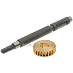 Вал червячный + червячная шестерня культиватора VIKING HB 685 оригинал 62416401190