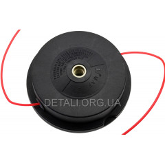 Шпуля триммера косы с барашком без пружины D117 мм M10*1.25L 2