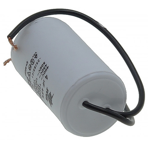 Конденсатор JYUL CBB-60 4мкф - 450 VAC дроти (30*52 мм)
