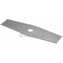 Ніж зубчастий 2-T мотокоси/тримера (12"х3,5"х2.0 мм) 2