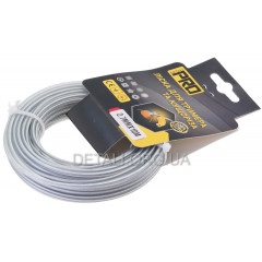 Лісочка косильна круг d2.7 мм (10 м) з металевим тросиком 2