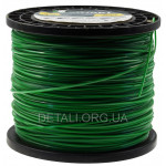 Леска косильная квадрат d2 мм 3 LB (352 м)