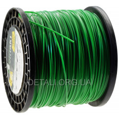 Леска косильная квадрат d2 мм 3 LB (352 м) 2