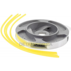 Шпуля-диск для тримера з ліскою метал d16*110 мм 2