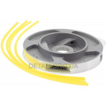 Шпуля-диск для тримера з ліскою метал d16*110 мм