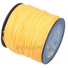 Леска косильная квадрат d2.7 мм 5 LB (330 м) 2