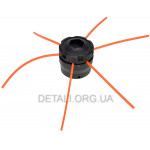 Шпуля цилиндр триммера косы пластиковая резьба M10*1,25L