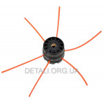 Шпуля цилиндр триммера косы пластиковая резьба M10*1,25L