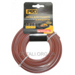 Ліска косильна квадрат d2.7 мм (15 м) з кордом Ліска косильна квадрат d2.7 мм (15 м) з кордом