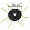 Шпуля-диск для триммера с леской КРАБ (d25*121 мм)