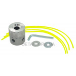 Шпуля триммера алюминиевая D54 (Шп010)