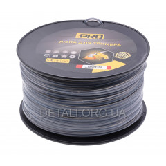 Ліска косильна квадрат d3 мм 3 LB (152 м) з кордом 2