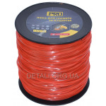 Ліска косильна квадрат d2.7 мм 5 LB (310 м) з кордом