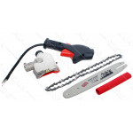 Насадка на мотокосу (кроноріз, 9T, D-26mm, шина 12 + зепь 44 ланки + ручка газу)