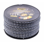 Леска косильная спираль d4 мм 3 LB (81 м) с кордом