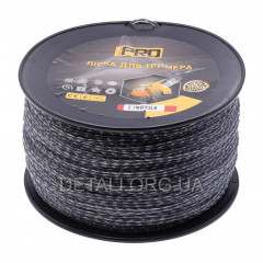 Леска косильная спираль d2.7 мм 3 LB (170 м) с кордом 2