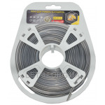 Леска косильная квадрат d3 мм 1 LB (51 м) с кордом