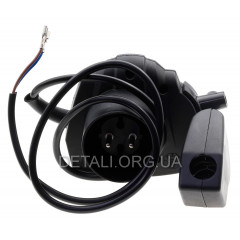 Кнопка оператора (у зборі) газонокосарки Vitals EM-6123A 2