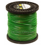 Леска косильная квадрат d2.4 мм 10 LB (790 м)