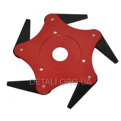 Нож сегментный 5-Т мотокосы/триммера 2