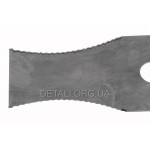 Нож триммера 2-T зубчатый фигурный (300х90х1,6мм)