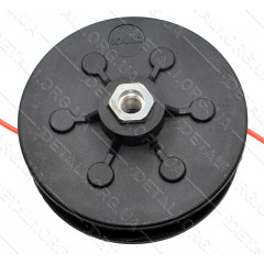 Шпуля триммера косы пласт. барашек d111 M10*1.25L без пружины 2