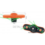 Шпуля тримера коси Forester 2 променя M10*1.25L