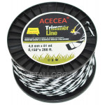 Леска косильная спираль d4 мм 3 LB (81 м) двухкомпонентная