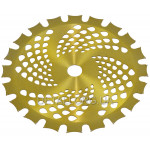 Ніж тримера переможе 255х40-T двосторонній жовтий