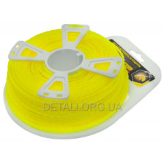 Ліска косильна спіраль d3 1LB (74м) кручений квадрат 2