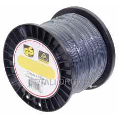 Леска косильная квадрат d2 мм 3 LB (340 м) с кордом 2