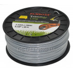 Леска косильная круг d2.4 мм 3 LB (190 м) с металлическим тросиком