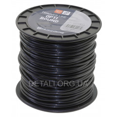 Леска триммера Husqvarna Opti Round 4,0мм*80м круг черный оригинал 5976688-60 2