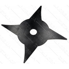 Ніж - диск для мотокоси 4-х променевою 4T d25, 2*250