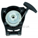 Стартер бензокосы 145F плавный пуск 4 зацепа пластик