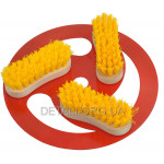 Насадка на мотокосу щітка (d25*255 мм)