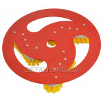 Насадка на мотокосу щетка (d25*255 мм)