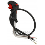 Ручка мотокоси Buh у комплекті з тросиком газу