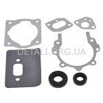 Набор прокладок мотокосы 40-5 (с сальниками)